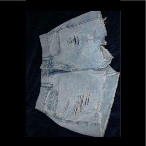 Light blue Jean shorts!